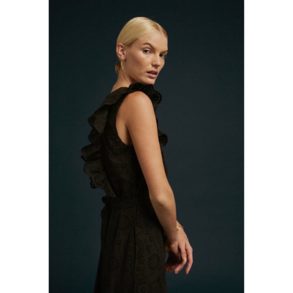 NEW Soeur Bella maxi dress in black Size 38 - Picture 4 of 9